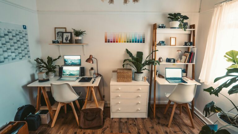 remote work setup